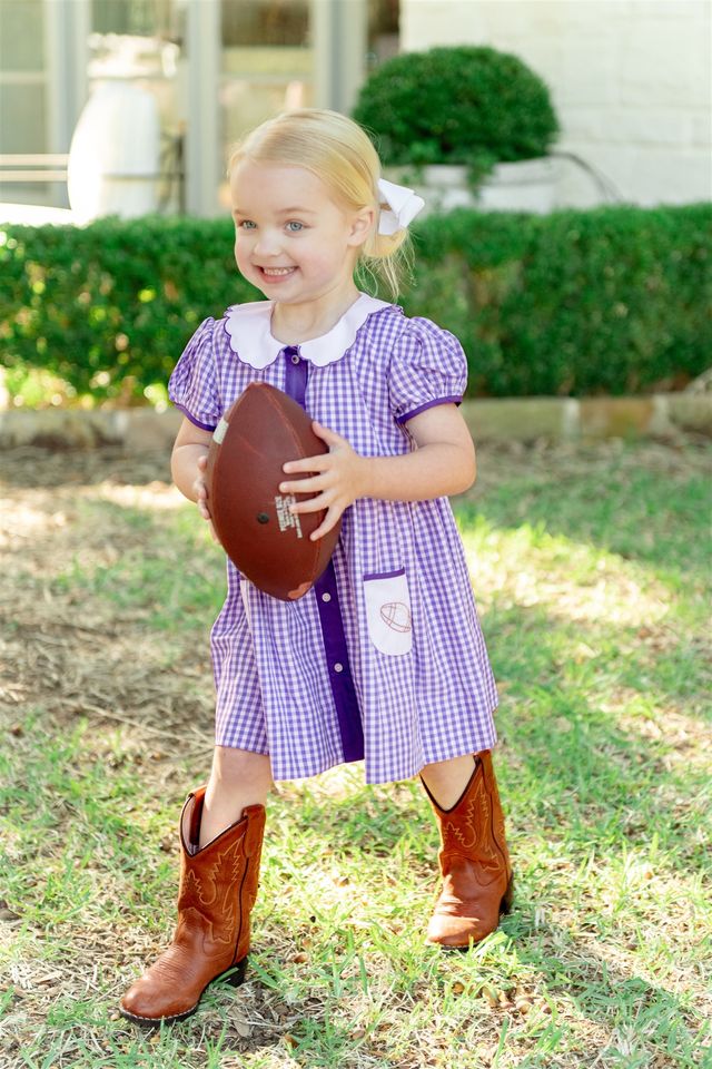 Game Day Dress - Purple