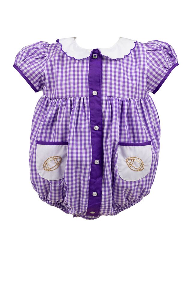 Game Day Girl Bubble - Purple