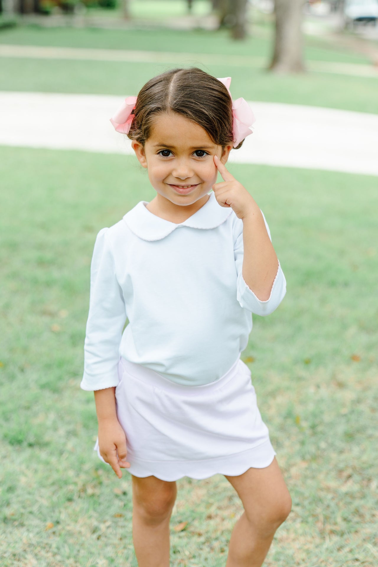 3/4 Sleeve Shirt with Pink