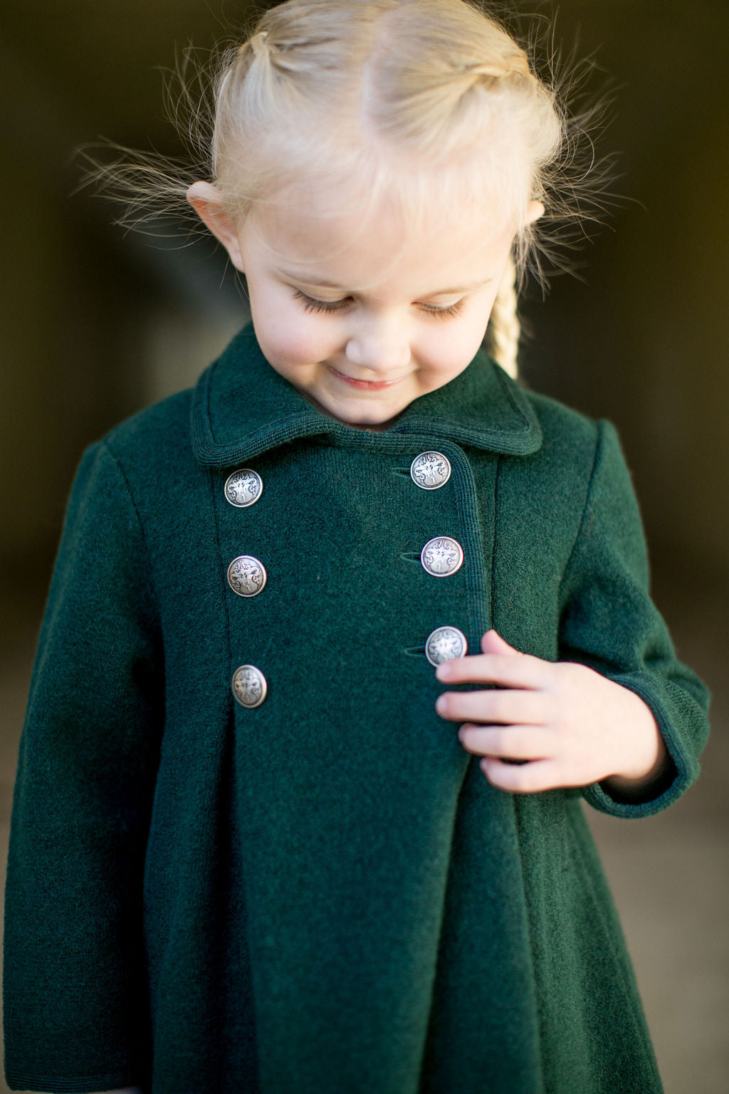 Princess Bow Back Coat