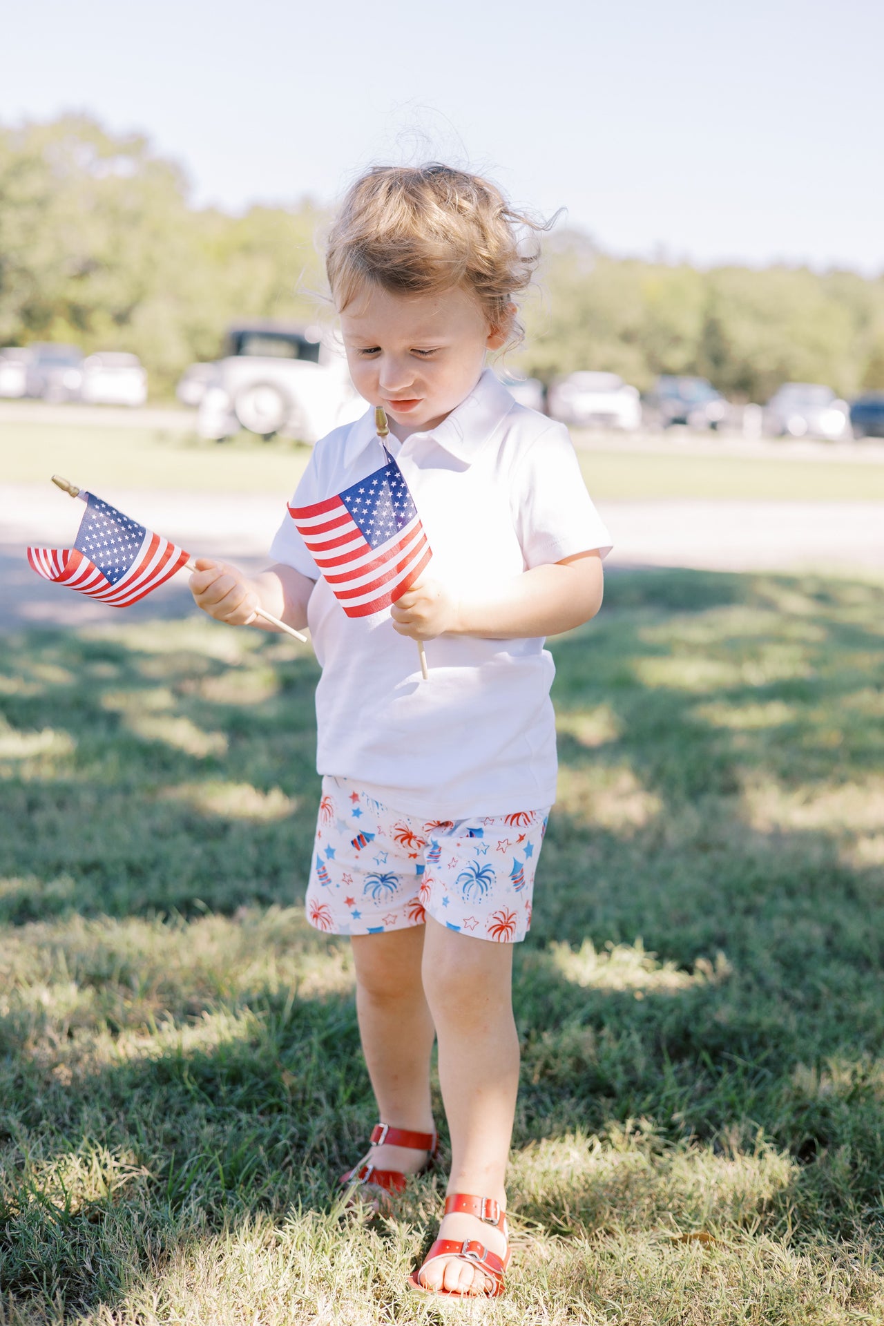 Patriotic Boy Shorts