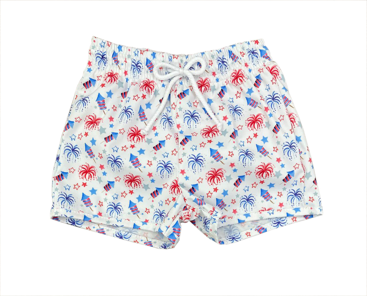 Patriotic Boy Swim Trunks