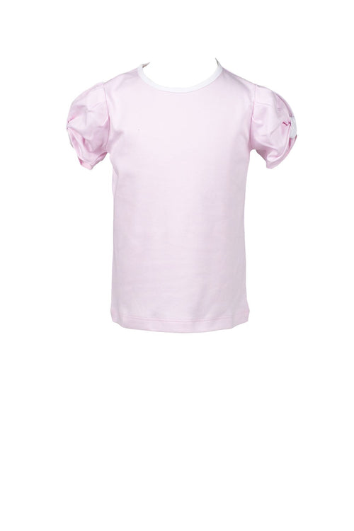 Pima Basic Twist Shirt Pink