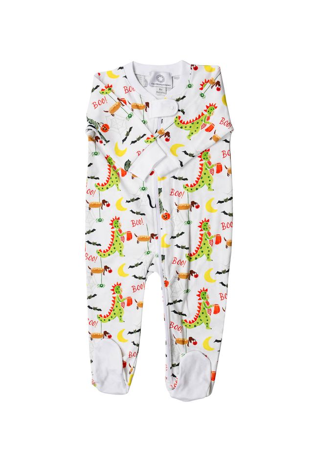 Spooky Footed Zipper PJ