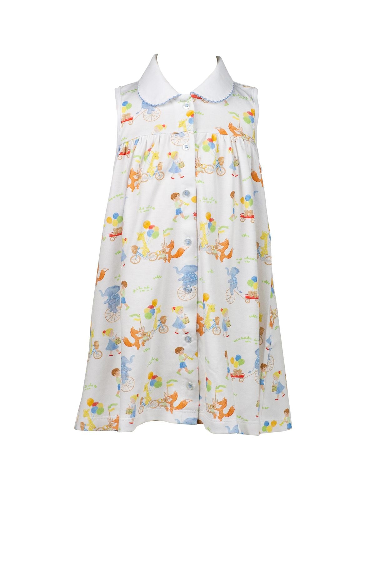 Music Parade Button-Down Dress