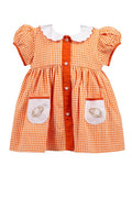 Game Day Dress - Orange