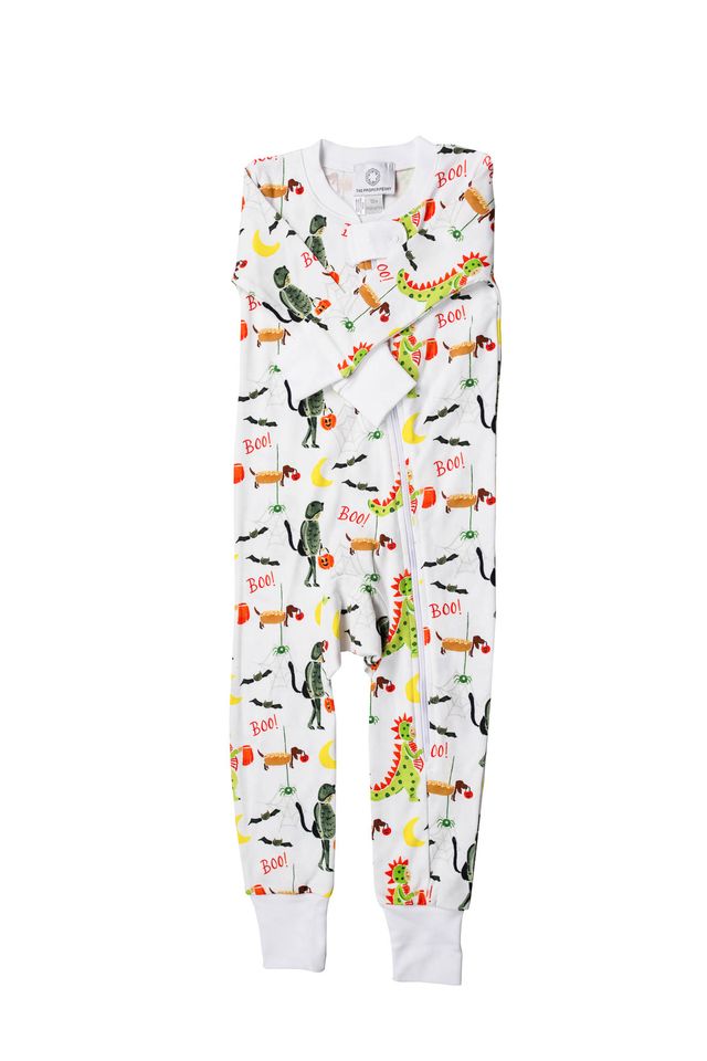 Spooky Footed Zipper PJ