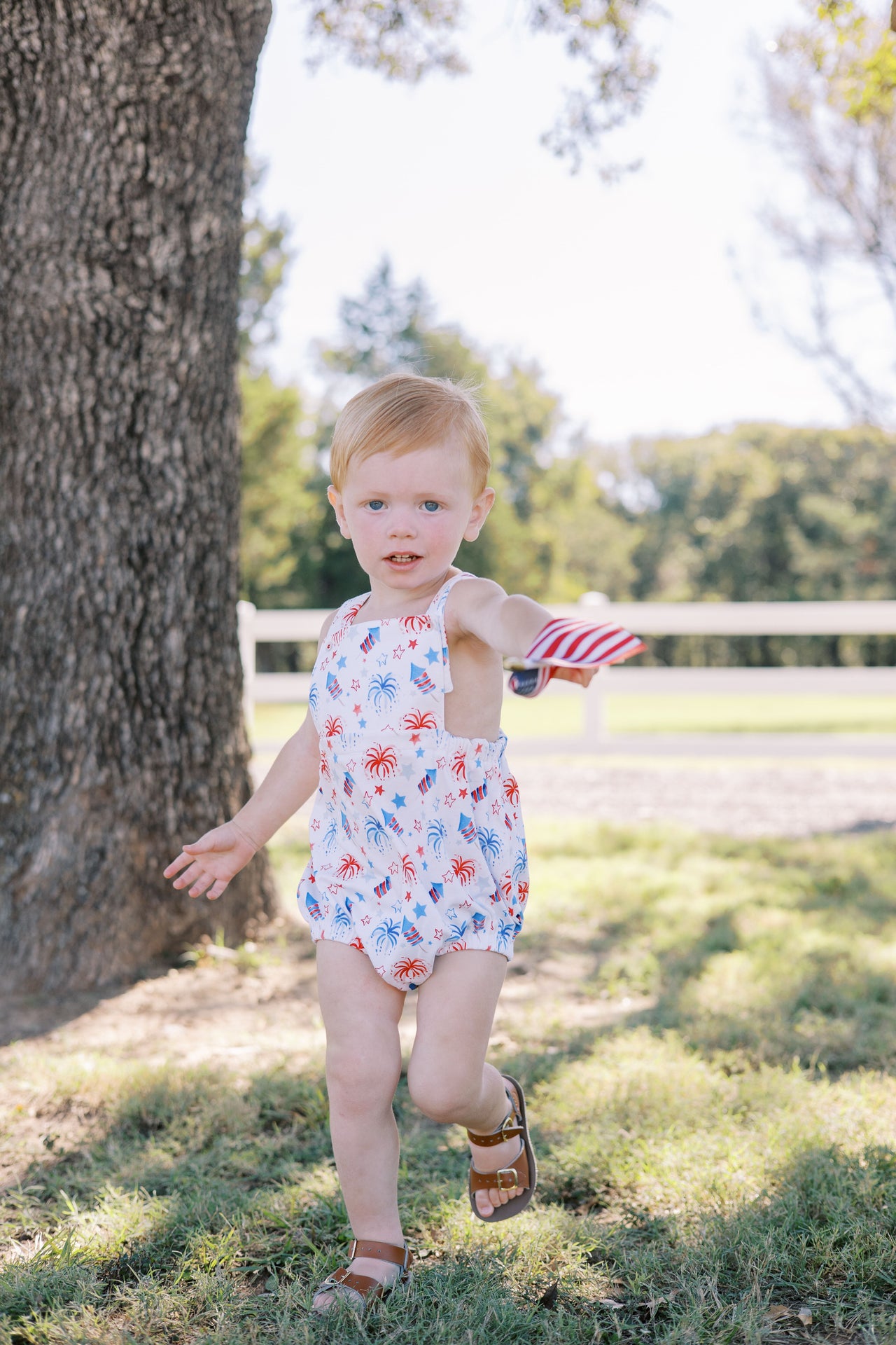 Patriotic Boy Sunbubble