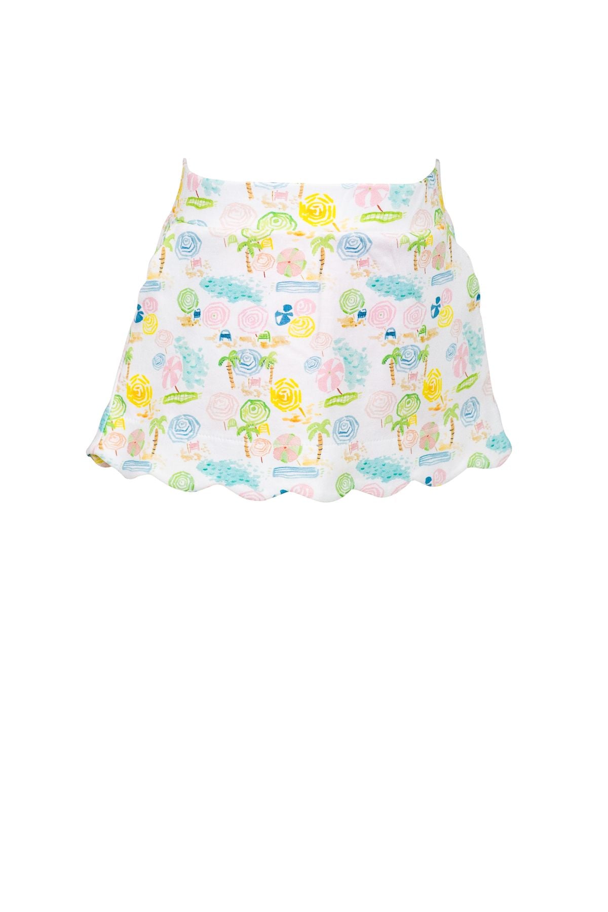 Ocean Club Scallop Skort