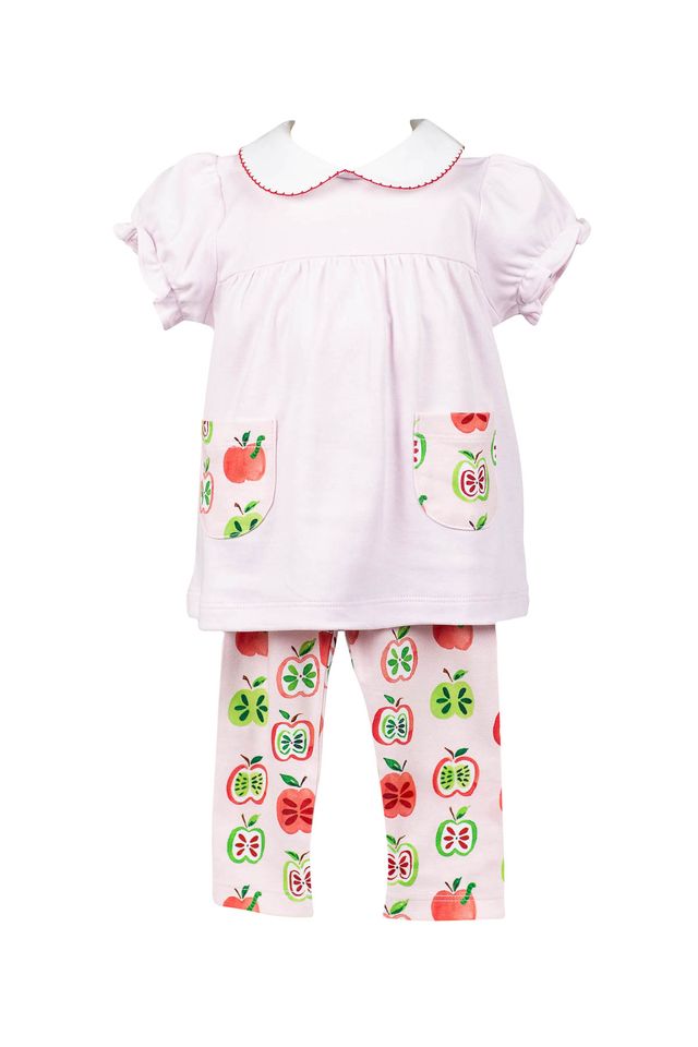 Gala Apples Tunic Set (with leggings)