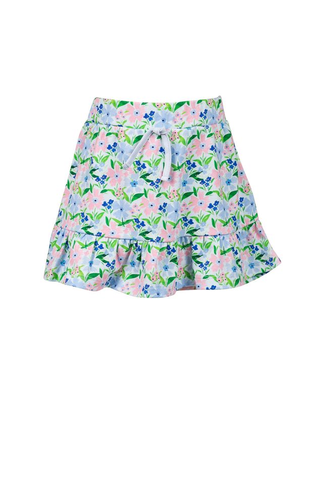 Flanders Poppy Girl Skirt