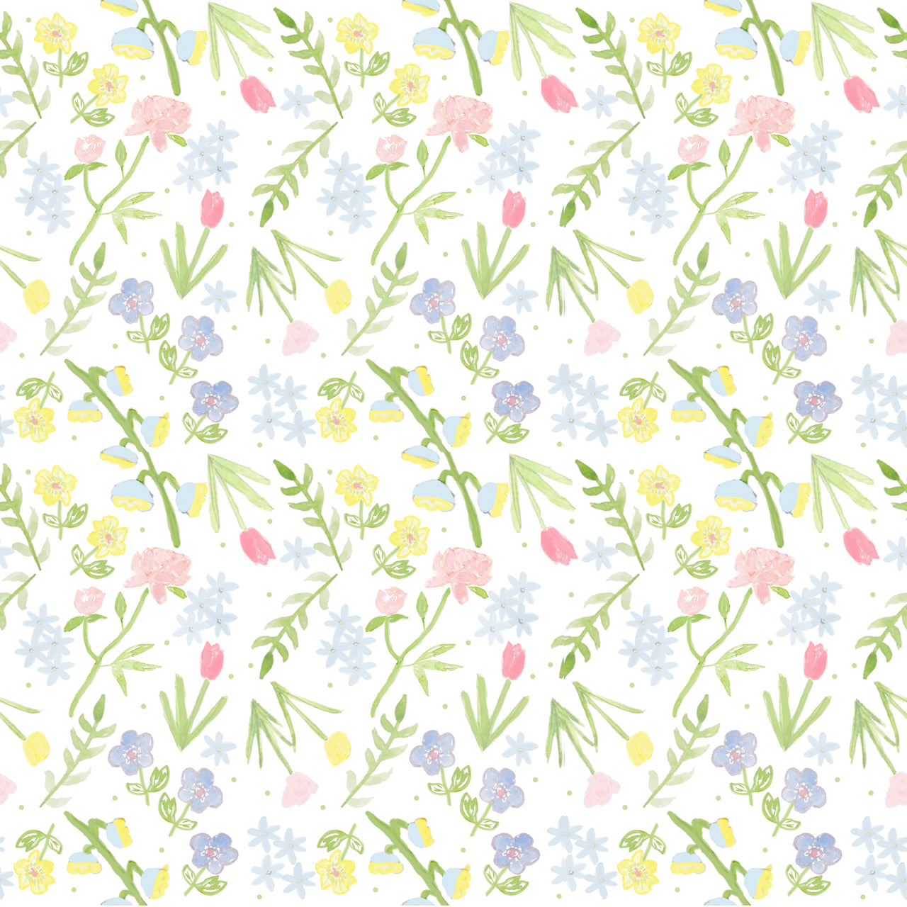 Crib Sheet - Spring Garden